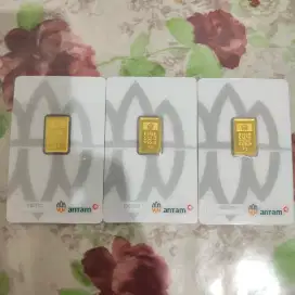 Jual Logam Mulia Emas Antam pecahan 3 gram th 2025