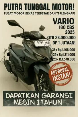 Vario 160 CBS 2025 – Tetangga aja udah lirik, masa kamu masih mikir?