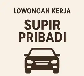 Driver pribadi area surabaya