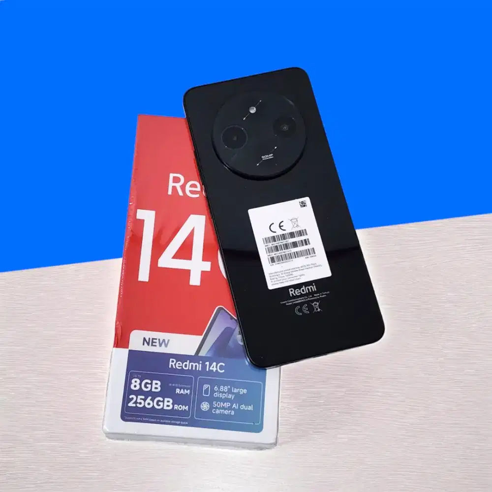 Xiaomi Redmi 14c Ram 8GB memori 256GB mulus