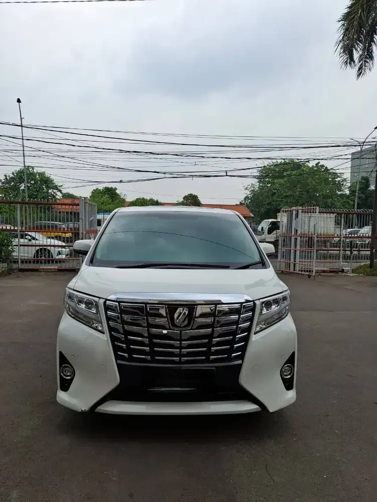 Di jual Alphard 2017, Very Good condition