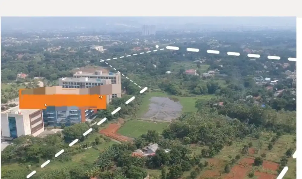 Tanah Darat Kosong Strategis Siap Bangun Di Cikeas Bogor