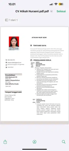 Cari loker admin online atau yang lainnya