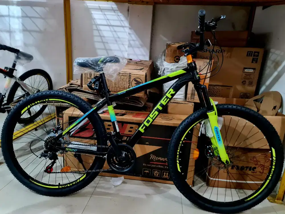 Sepeda Gunung / Sepeda MTB 27.5 Inch FOSTER ( VELG TINGGI )