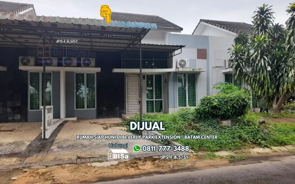 Rumah Nyaman Beverly Park Extension Batam Center Dekat Kolam Renang & Keamanan 24 Jam