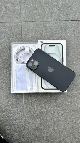 Iphone 15 128 Ibox BH 94% Mulus no minus