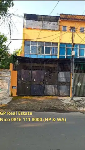 n922 Ruko 3lt di Mandala Utara Raya bagus untuk usaha/kost 113m2 3KM