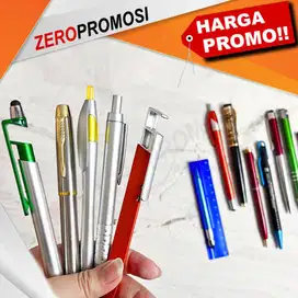 Custom Pulpen Promosi Souvenir Cetak Logo