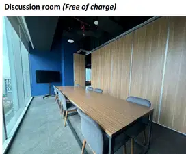 Sewa Kantor Unit Furnished Premium 4 Pax di MNC Tower Kebon Sirih