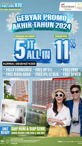 APARTEMEN MEWAH HARGA MURAH RIVERVIEW CIKARANG