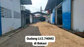 Dijual Cepat Gudang siap pakai di Karang Satria Tambun Bekasi