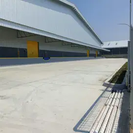 Disewakan Gudang di DS ada 4 unit loadingdock luas 1ha