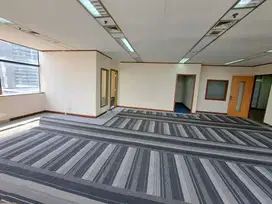 SEWA KANTOR DI JAKARTA SELATAN SUDIRMAN 122M2 PARTISI 175K NEGO