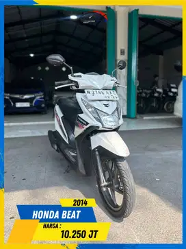 HONDA BEAT 2014 MURAH MERIAH MASZEHH HIKMAH MOTOR KEPUH