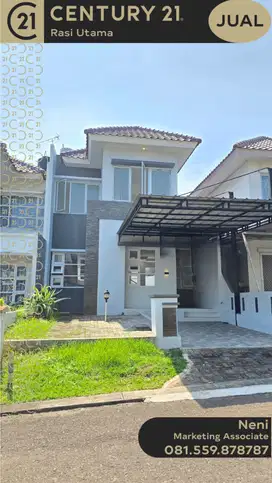 DIJUAL RUMAH 2 LANTAI SIAP HUNI DI LEGENDA WISATA CIBUBUR