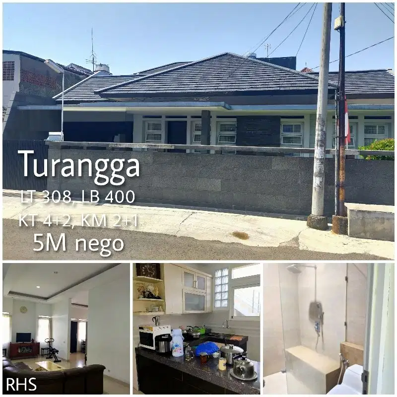 Rumah di Turangga Dekat ke Maskumambang