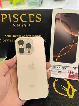 IPHONE 16 PRO 512 BH100 IBOX APRIL 2026 FULSET MULUS