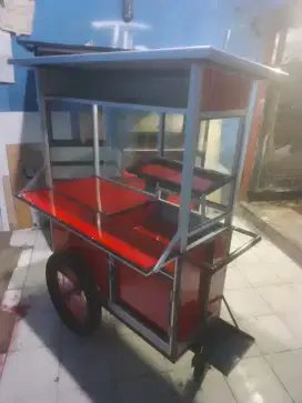 Gerobak Alumunium untuk Cireng Sempol dll