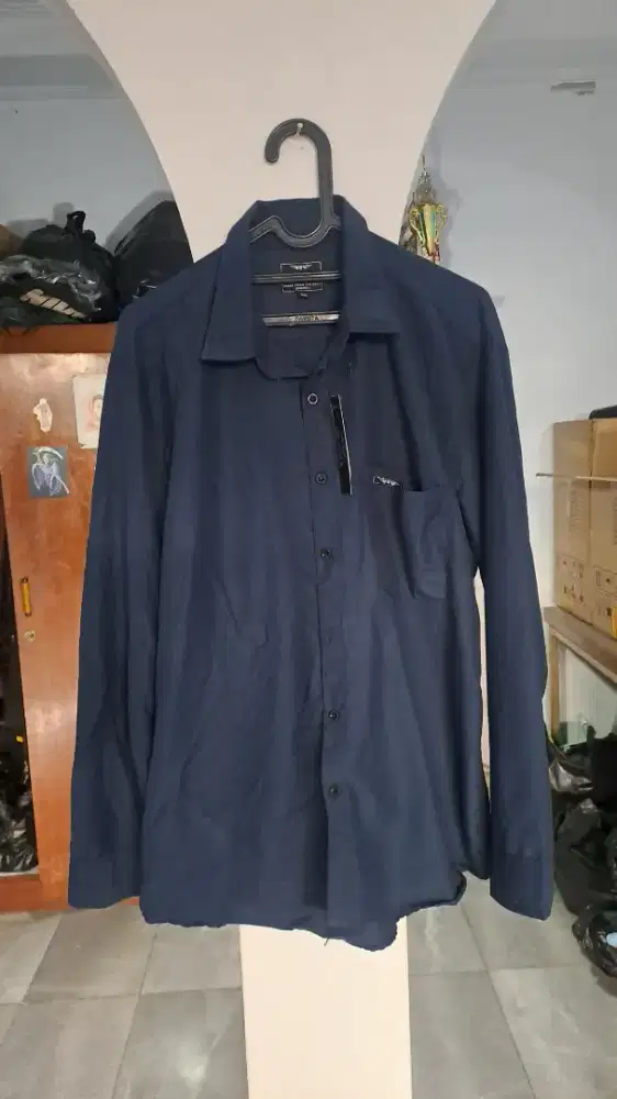 Kemeja Lengan Panjang Pria (3xl)