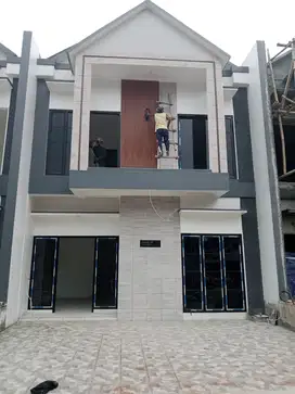 Rumah cluster baru unit ready stok SHM sdh pecah,300m dari pintu Tol
