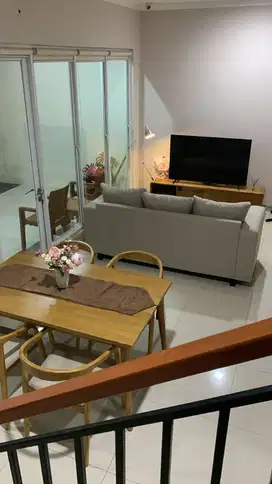 Rumah semi furnished termurah di dalam cluster grand wisata