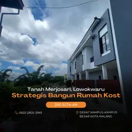 Kavling Malang Kota Cocok dibangun Kos-Kosan Kawasan Berkembang Kota