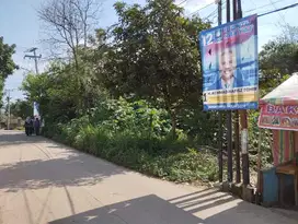 Dijual tanah luas pinggir jalan Tanjung Barangan, Palembang