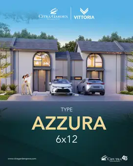 DIJUAL Rumah Terbaru Tanpa DP Citra Garden Gowa type Azzura