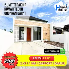 Rumah Ungaran 25JT siap huni free semua biaya BONUS AC, Pagar, Canopy