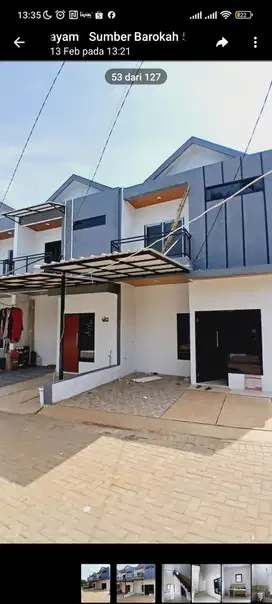 Rumah Murah desain Scandinavian lokasi 12 menit ke stasiun Citayam