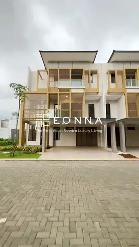 Jual cepat rumah mewah 3 lantai Eonna BSD cluster Aerra Gading Serpong