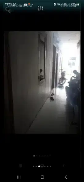 Disebabkan kontrakan 1 pintu