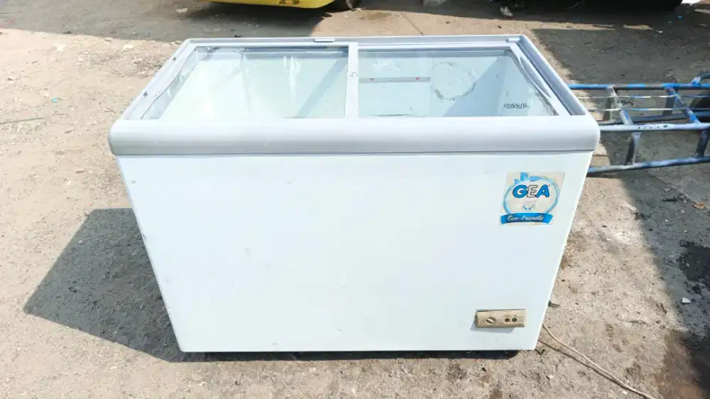 Freezer Gea uk 250 L white inner body