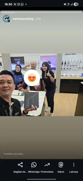 Z fold 7 ( 16/1TB ) cicilan mulai 800 ribuan langsung ACC