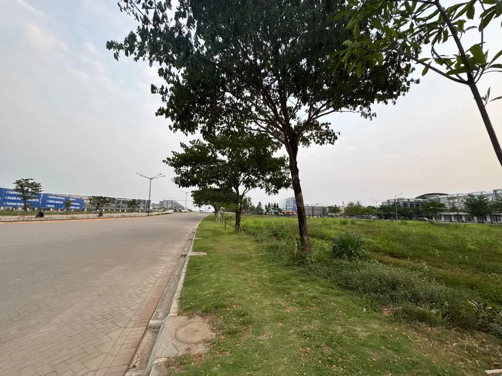 Kavling Komersial Big Box PIK 2 2182m2 Strategis Hadap Jalan Raya