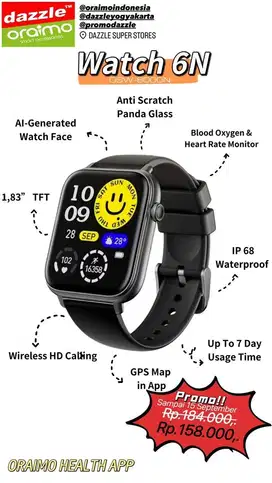 Smartwatch Oraimo 1.83” OSW-8000N