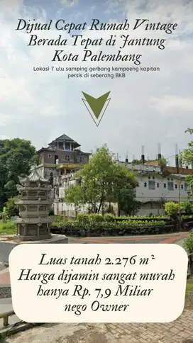 Jual properti murah palembang