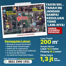 Tanah murah, pekarangan dijual murah, kavlingan tanah murah
