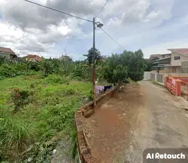 tanah 4500 m2 unila kampung baru rajabasa