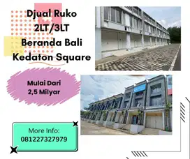Ruko 2LT/3LT Ready Untuk Usaha/ Perkantoran BSB Kedaton Beranda Bali