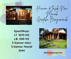 Djual Rumah Grafika Banyumanik Bisa Untuk Resto Cafe Maupun Homestay