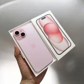 apple 15 128 ibox pink garansi mulus