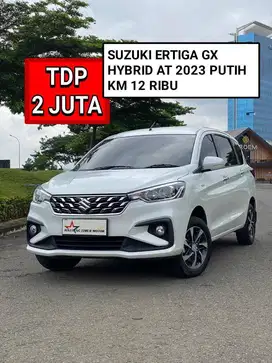 SUZUKI ERTIGA 1.5 GX HYBRID AT 2023 PUTIH PROMO MURAH DP MINIM 2 JUTA