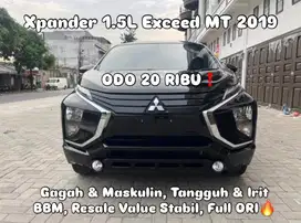 (TDP 27 JUTA!) Mitsubishi Xpander 1.5 Exceed Manual Hitam 2019