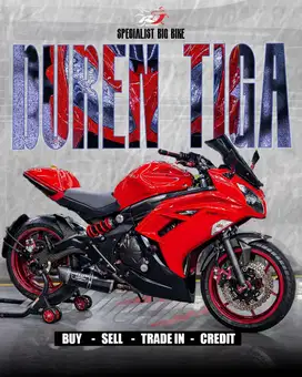 Kawasaki ER6F  Km 22.000an Full Paper  ‎