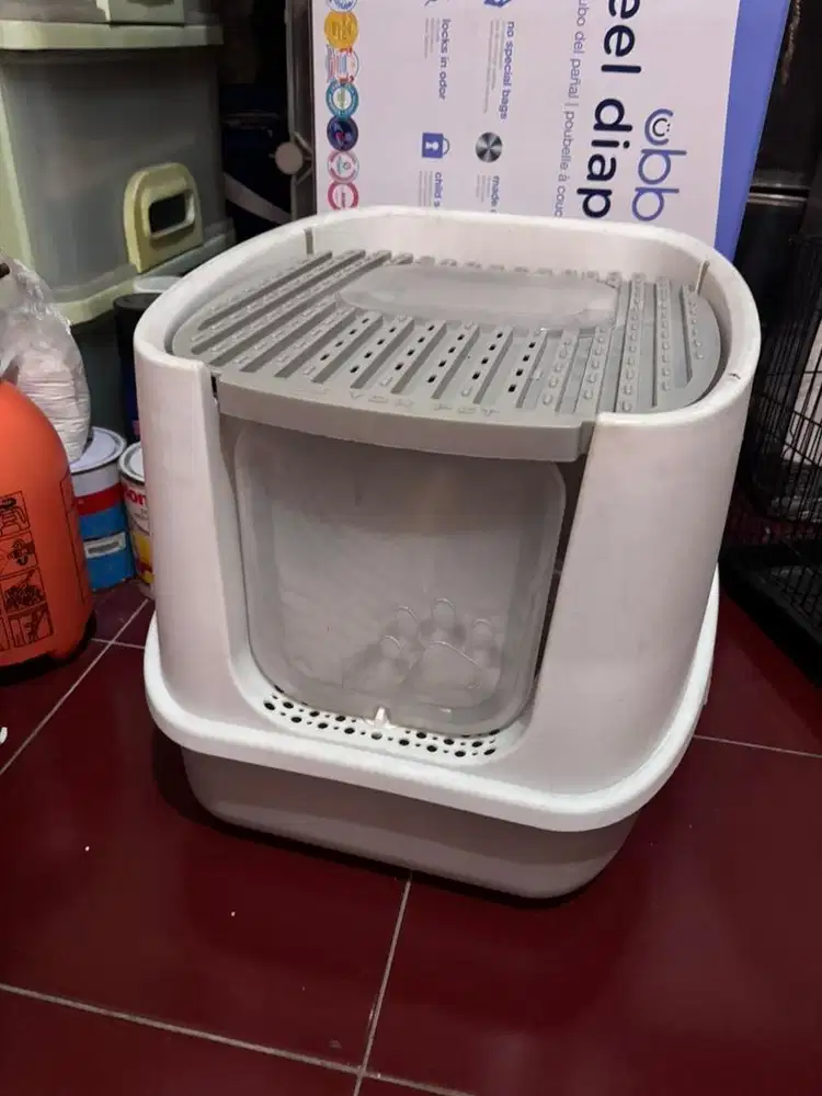 Focat Litter Box Kucing M29 Tempat Pup/Tempat Bak Pasir Kucing