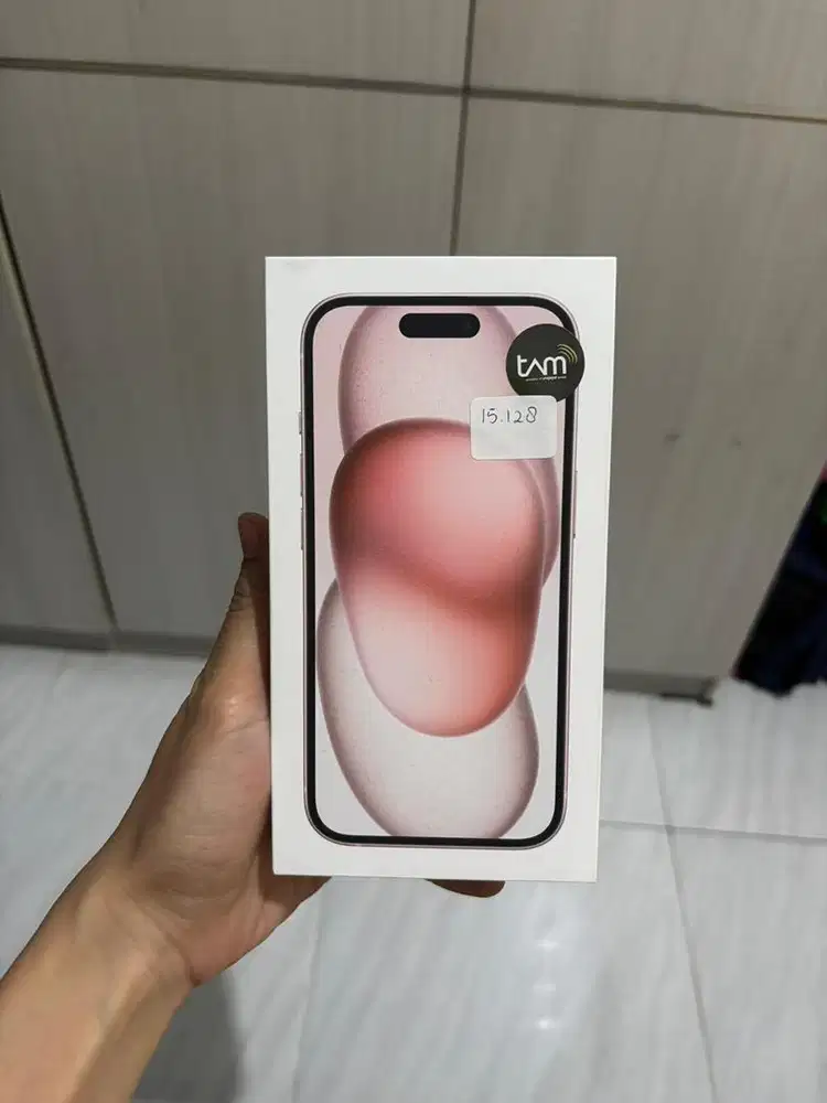 Iphone 15 128 garansi resmi Indonesia