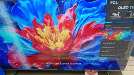 Tcl 75 Inci Qled 4k Google Tv 75p7k - Hitam