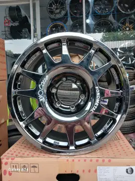 Fondmetal Evocorse ring 18x9 6x139,7 ET 0 black chrome 4pcs. Fortuner