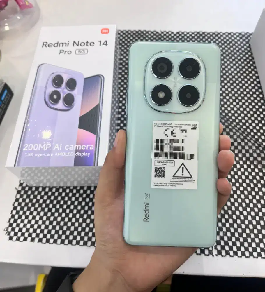 REDMI NOTE 14 PRO 5G Ram 12/512 bisa kredit tanpa dp bunga mulai 0%
